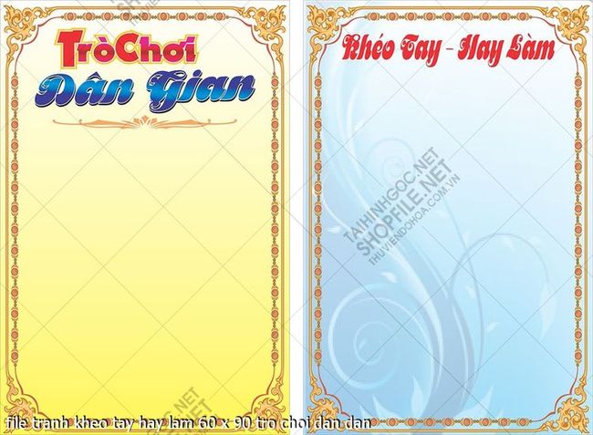 file tranh kheo tay hay lam 60 x 90 tro choi dan dan